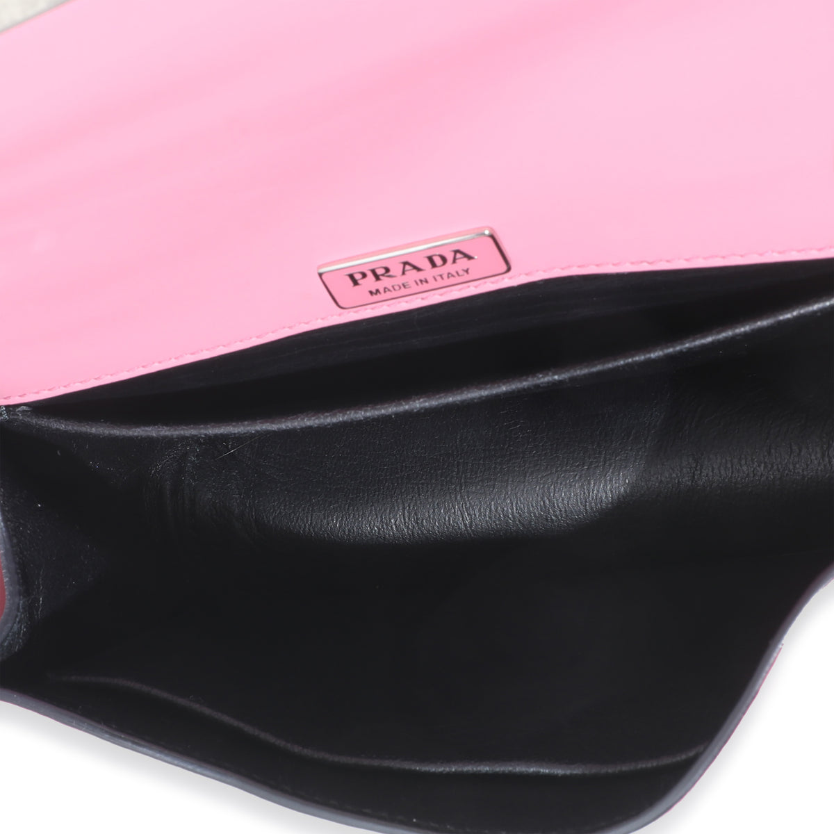 Pink Calfskin Embellished Small Cahier Bag