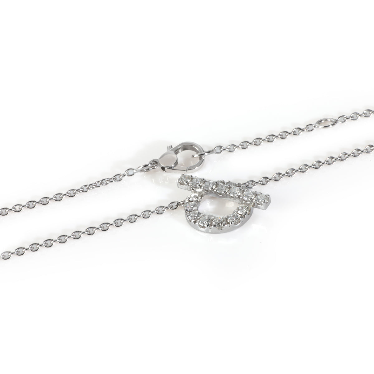 White Gold Diamond Finesse Necklace