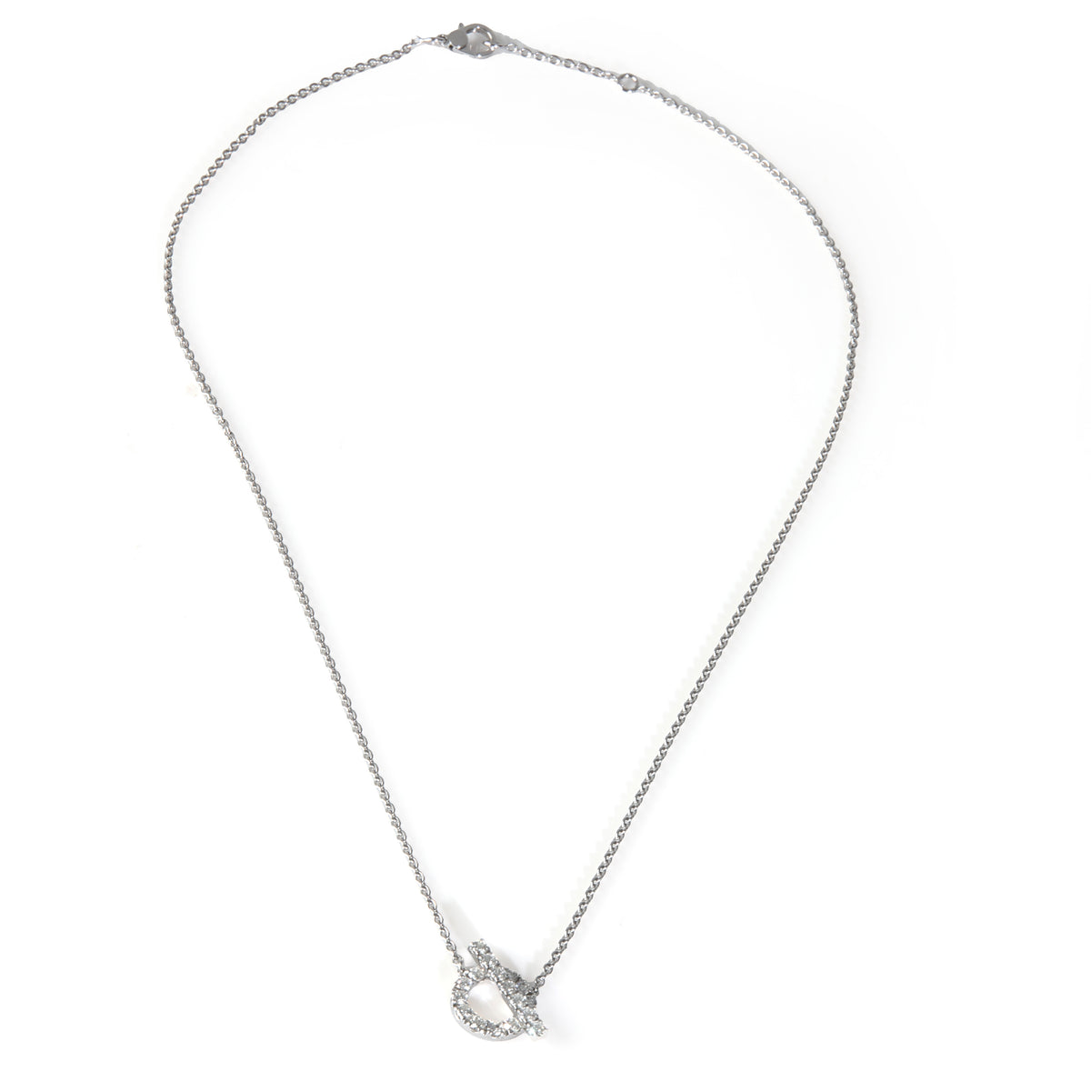 White Gold Diamond Finesse Necklace