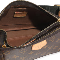 Khaki Monogram Canvas Multi Pochette Accessoires