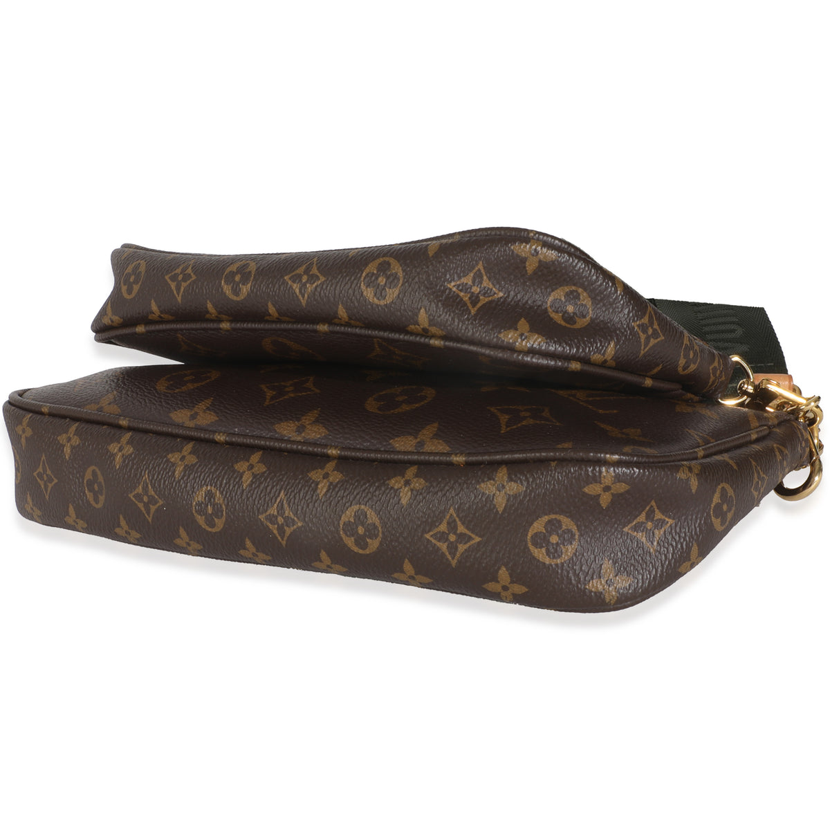 Khaki Monogram Canvas Multi Pochette Accessoires