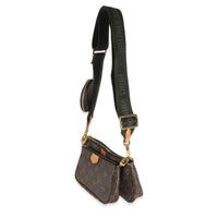 Khaki Monogram Canvas Multi Pochette Accessoires