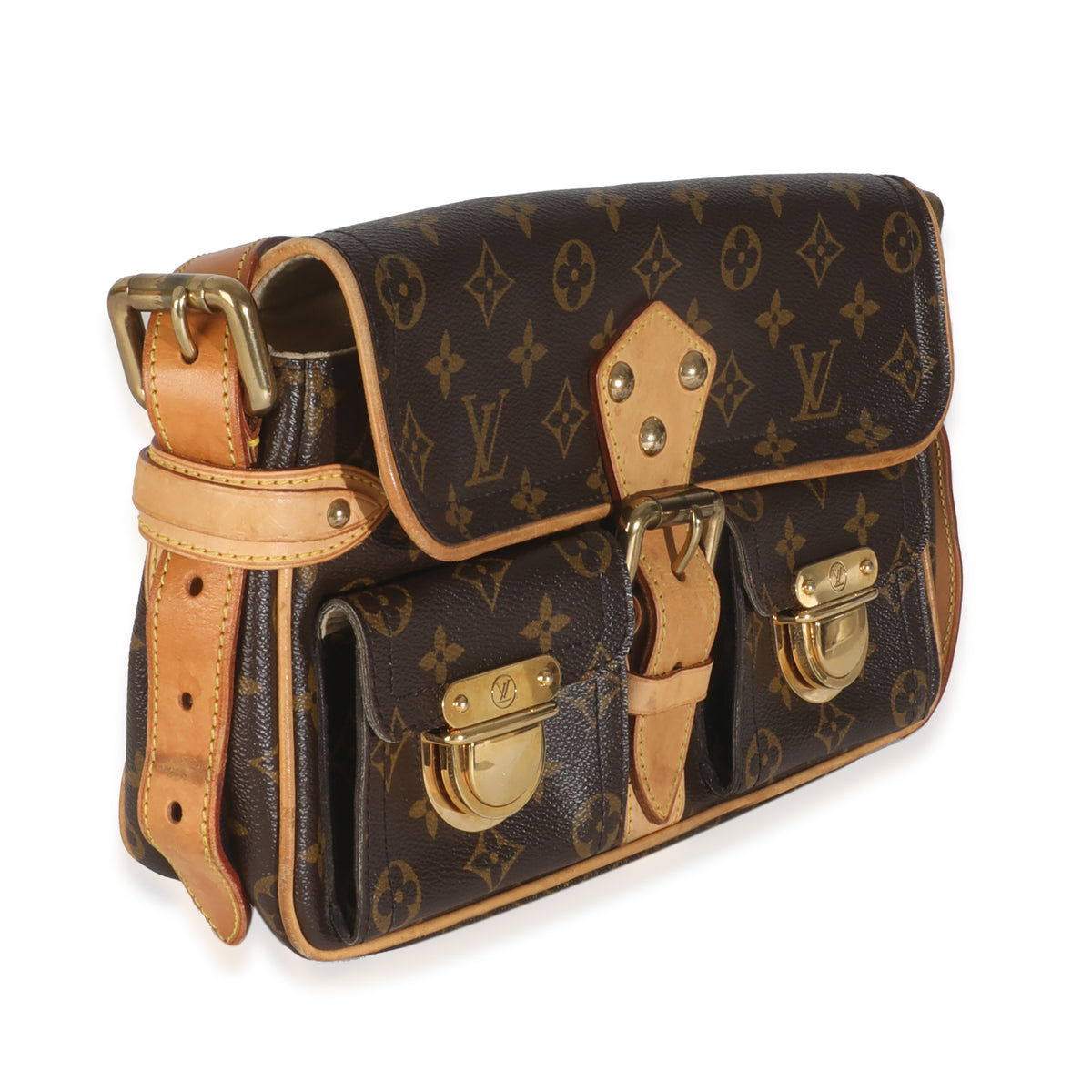 Monogram Canvas Hudson PM