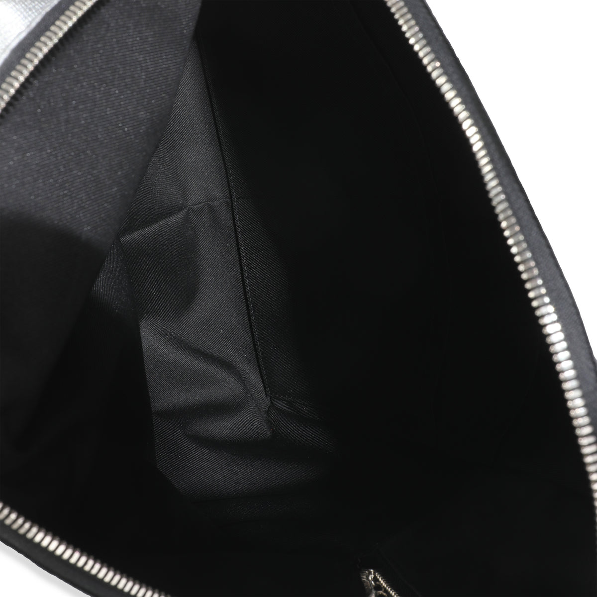 Silver Monogram Canvas Discovery Backpack