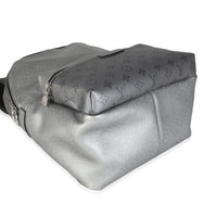 Silver Monogram Canvas Discovery Backpack