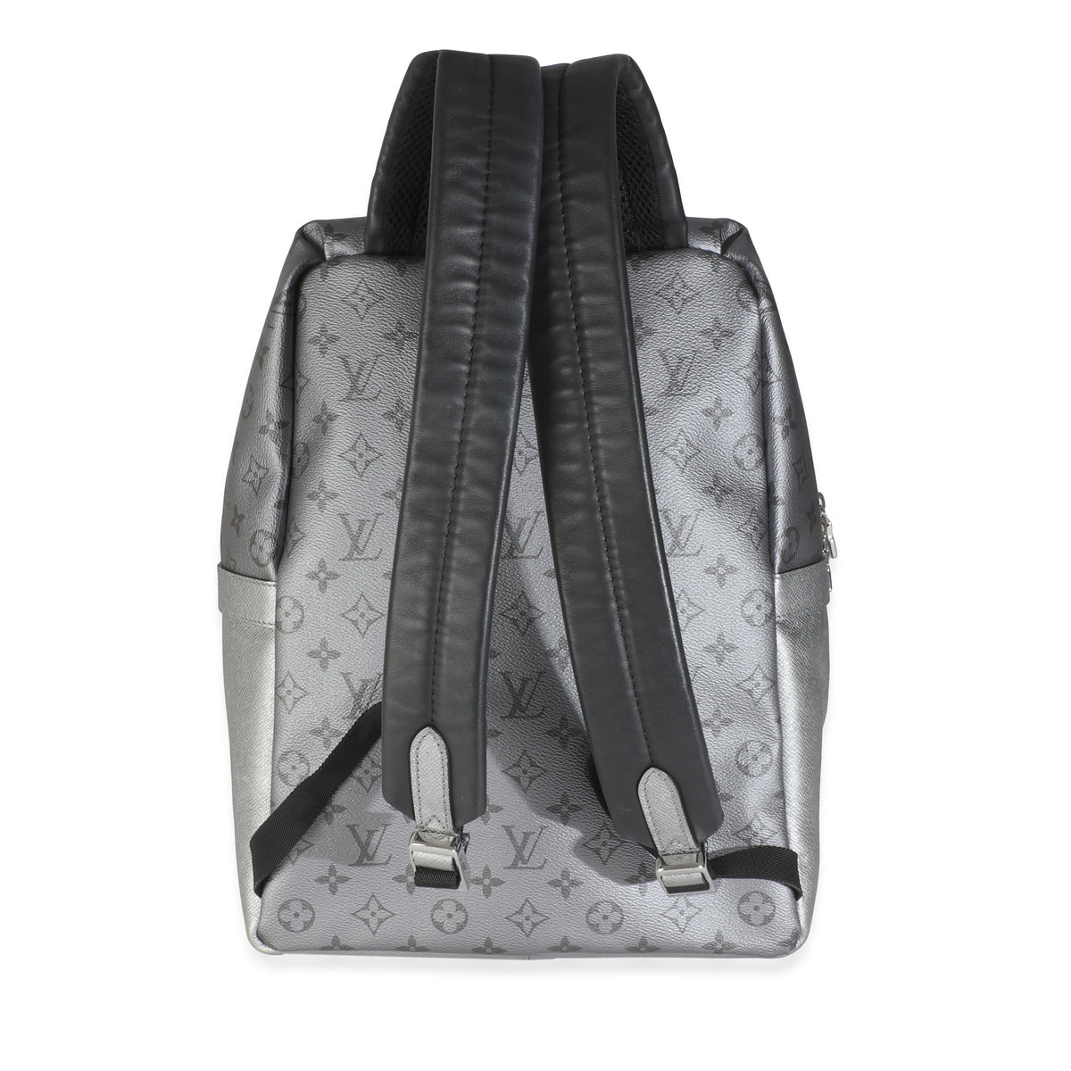 Silver Monogram Canvas Discovery Backpack