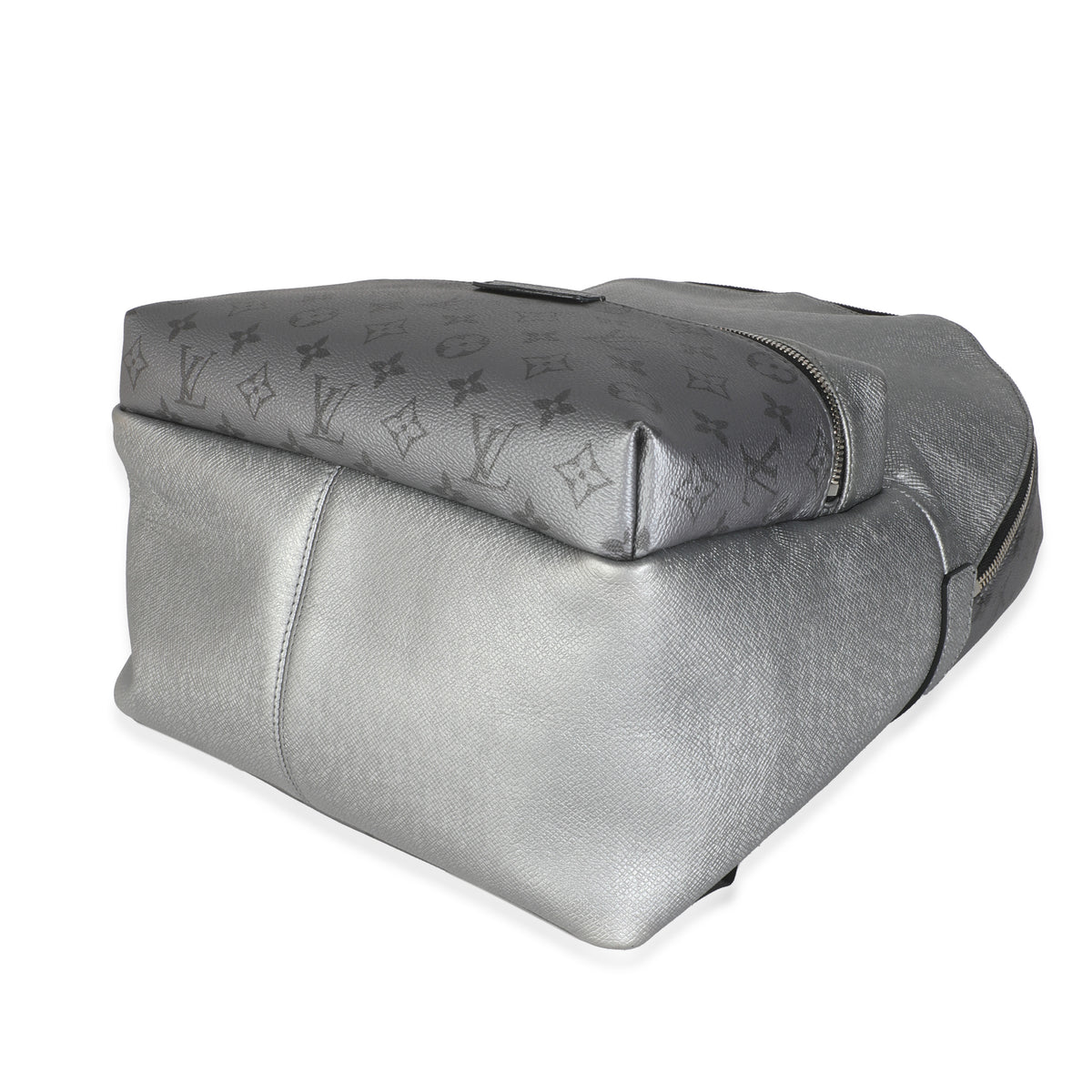 Silver Monogram Canvas Discovery Backpack