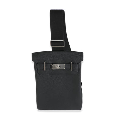 Black Togo Hac A Dos PM Backpack PHW