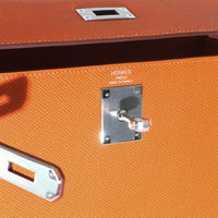 Orange Epsom Sellier Kelly 28 PHW