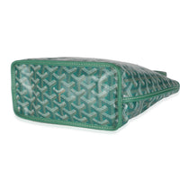 Green Goyardine Canvas Mini Anjou