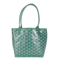 Green Goyardine Canvas Mini Anjou