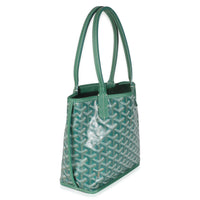Green Goyardine Canvas Mini Anjou