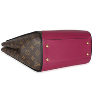 Grape Monogram Canvas Kimono Tote