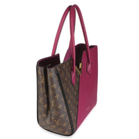 Grape Monogram Canvas Kimono Tote