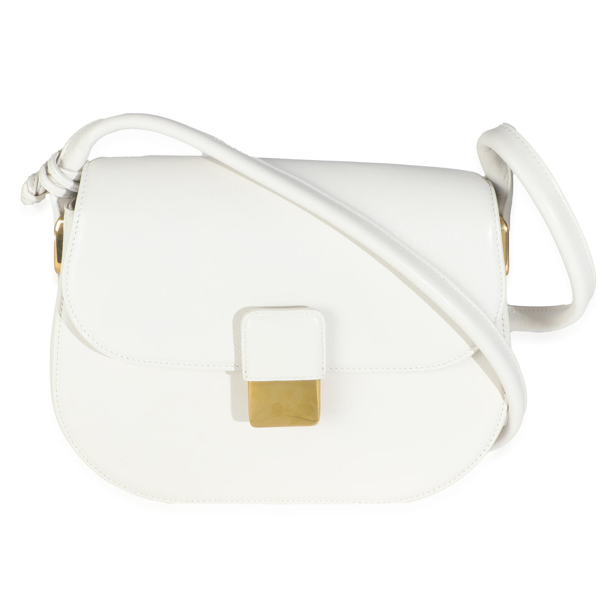 Chalk Calfskin Small Desiree