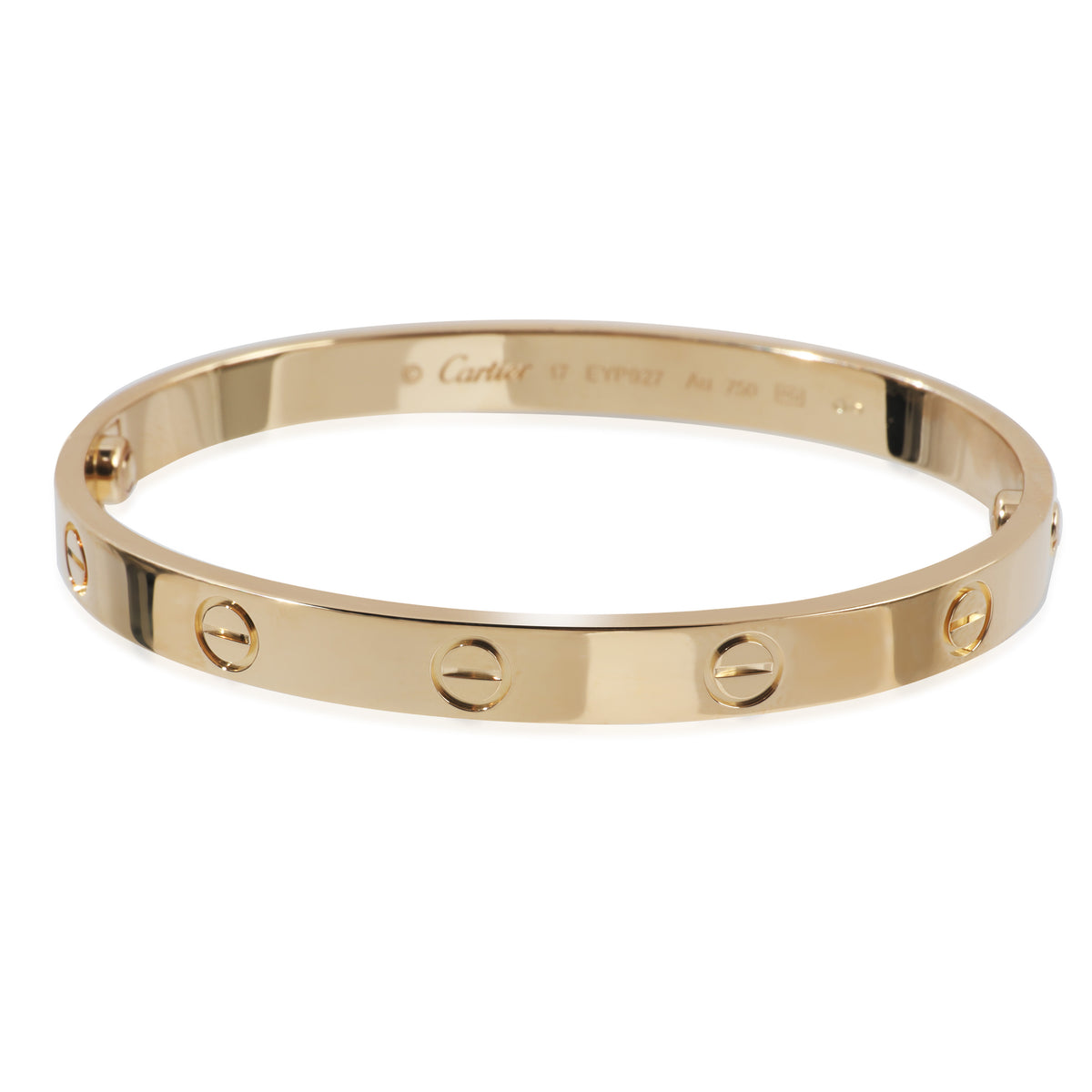 Yellow Gold  Love Bracelet