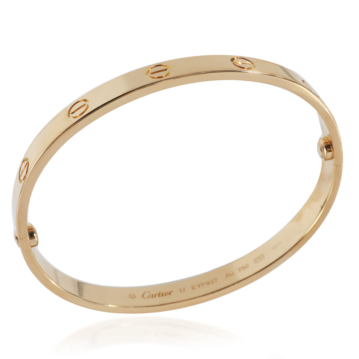 Yellow Gold  Love Bracelet
