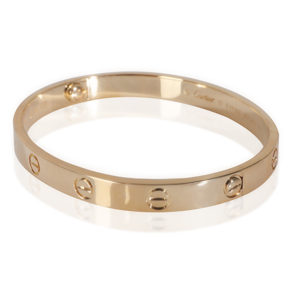 Yellow Gold  Love Bracelet