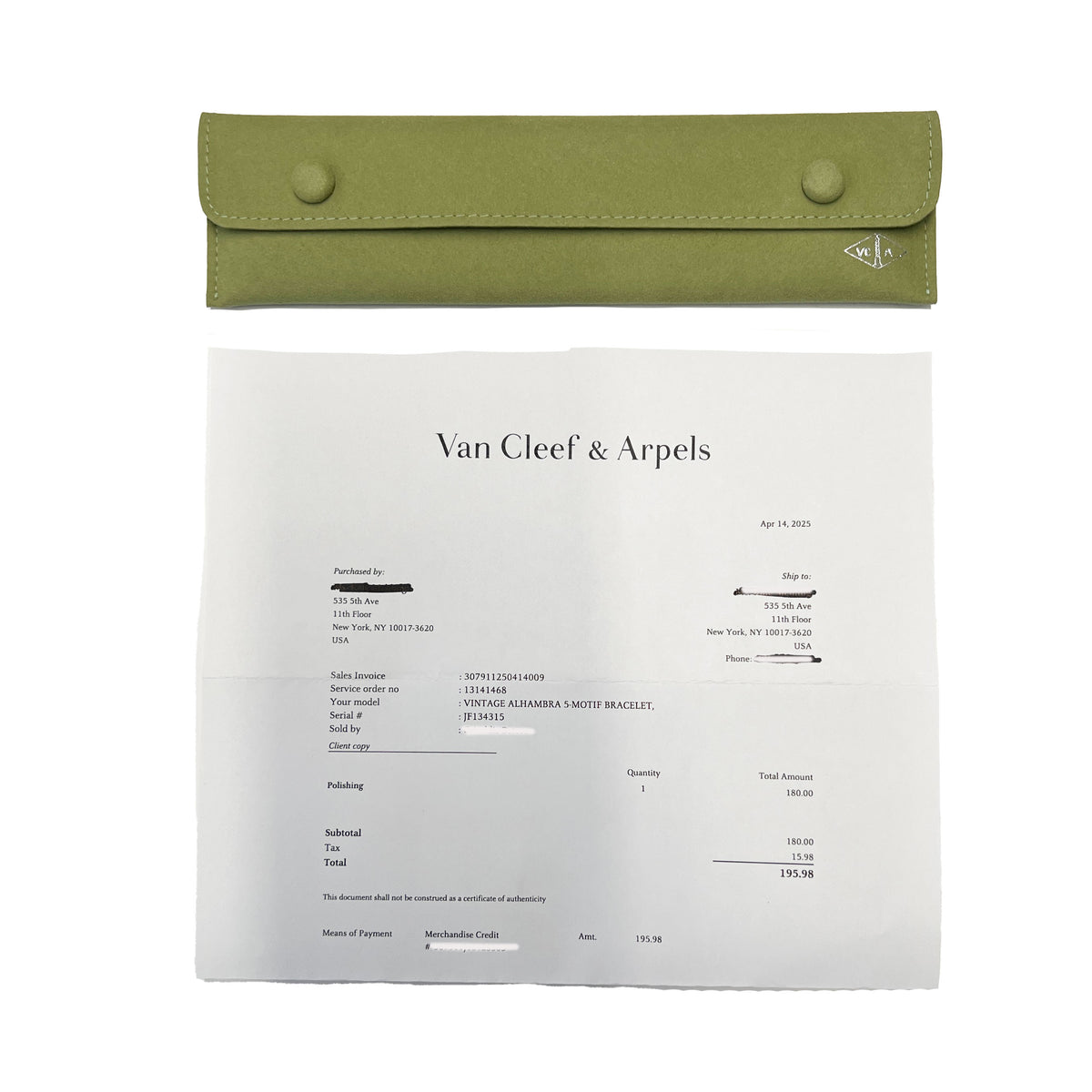 Yellow Gold Carnelian Vintage Alhambra Bracelet