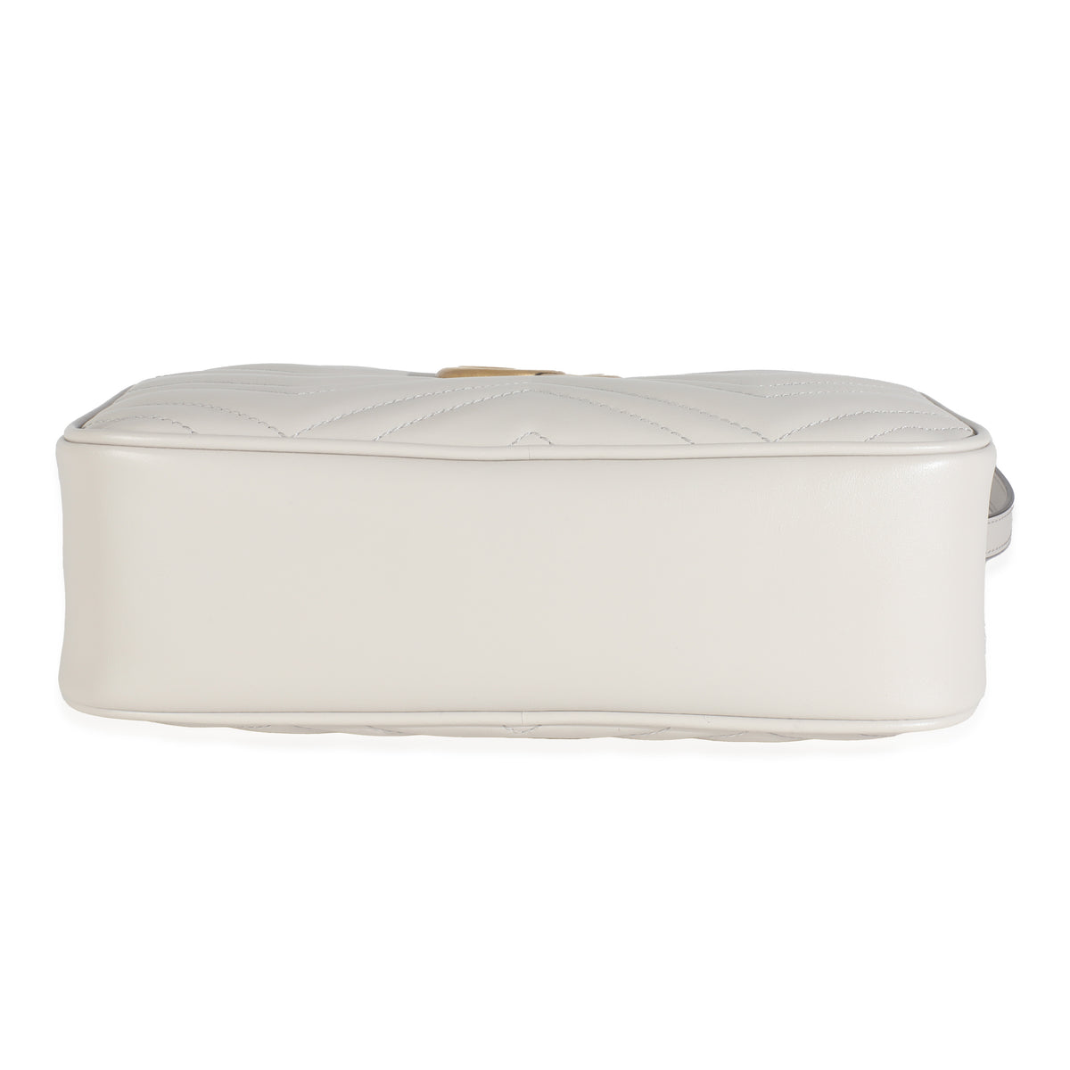 Light Grey Matelasse Calfskin Small GG Marmont