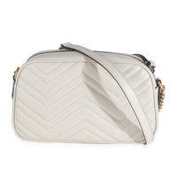 Light Grey Matelasse Calfskin Small GG Marmont