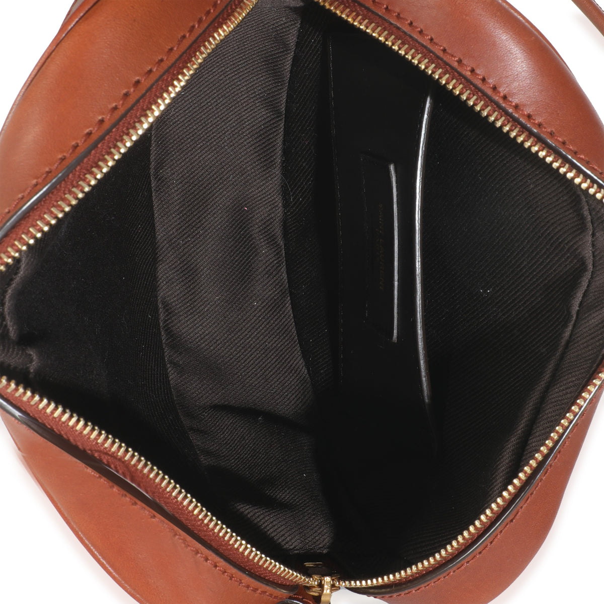 Brown Canvas Le Monogramme Cœur Heart Bag