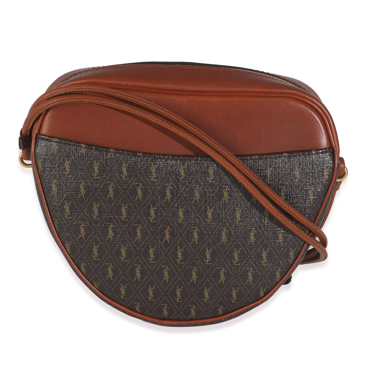 Brown Canvas Le Monogramme Cœur Heart Bag