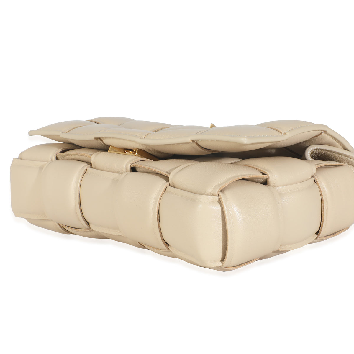 Beige Padded Nappa Mini Cassette