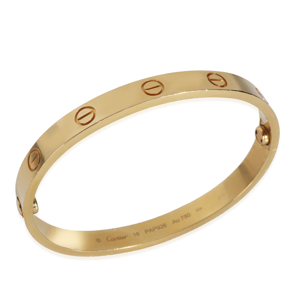 Yellow Gold  Love Bracelet