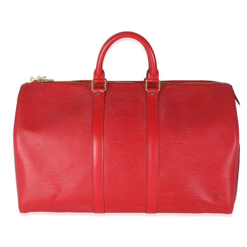 Vintage Red Epi Keepall 45
