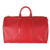 Vintage Red Epi Keepall 45