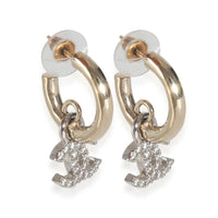 Gold-Plated  2023 Strass CC Earrings