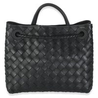 Black Nappa Intrecciato Small Andiamo