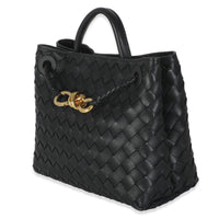 Black Nappa Intrecciato Small Andiamo