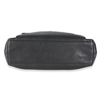 Vintage 24k Black Front Pocket Shoulder Bag