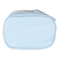 Light Blue Re-Nylon Drawstring Bucket Pouch