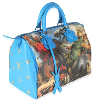 x Jeff Koons Multicolor Canvas Masters Collection Rubens Speedy 3