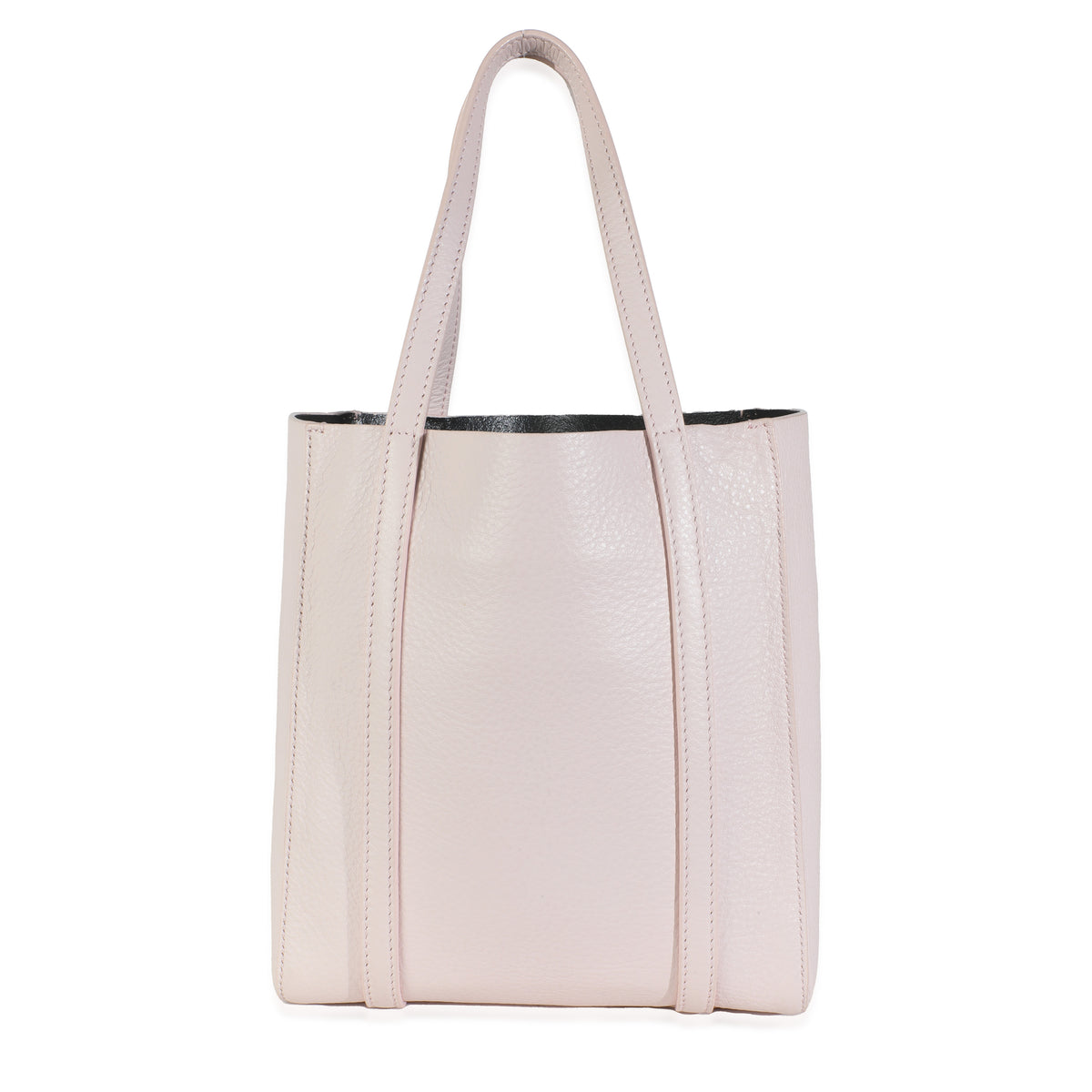 Pink Calfskin Small Shopping Tote