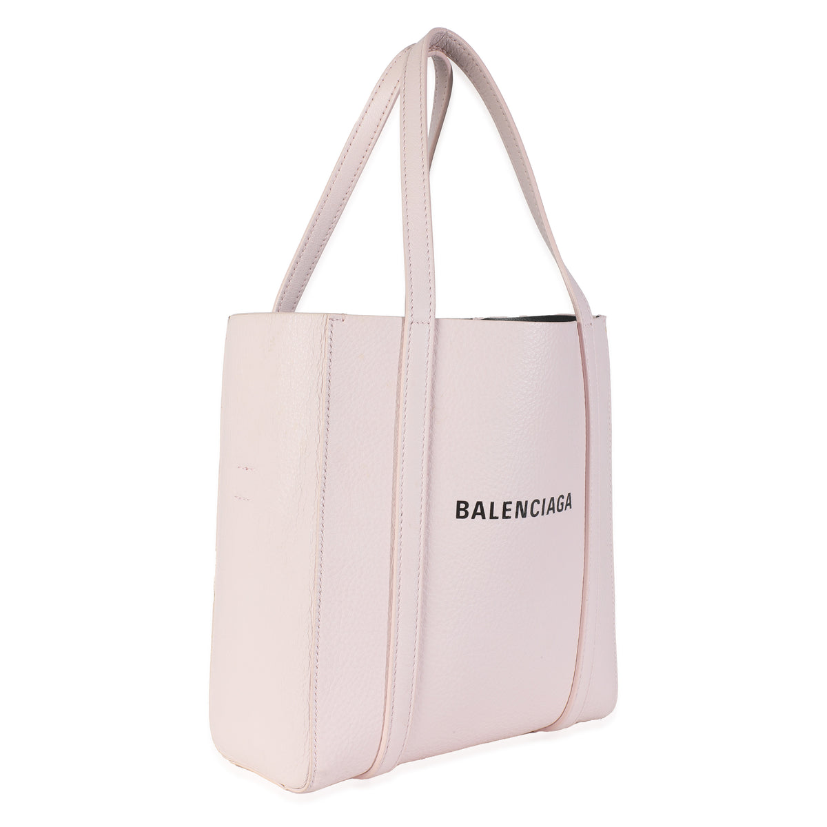 Pink Calfskin Small Shopping Tote