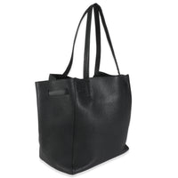 Black Calfskin Phantom Cabas Tote