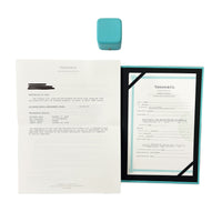 0.39 ct Round Brilliant Diamond Tiffany Solitaire Engagement Ring