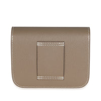 Etoupe Epsom Constance Slim Wallet GHW