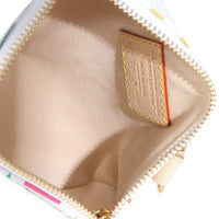 x TM White Monogram Multicolor Nano Speedy NM