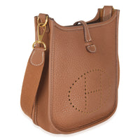 Gold Clemence Mini Evelyne TPM GHW