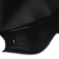 Black Patent Chevron Glitter PVC Old Medium Boy Bag