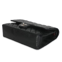 Black Quilted Lambskin Medium Classic Double Flap Bag