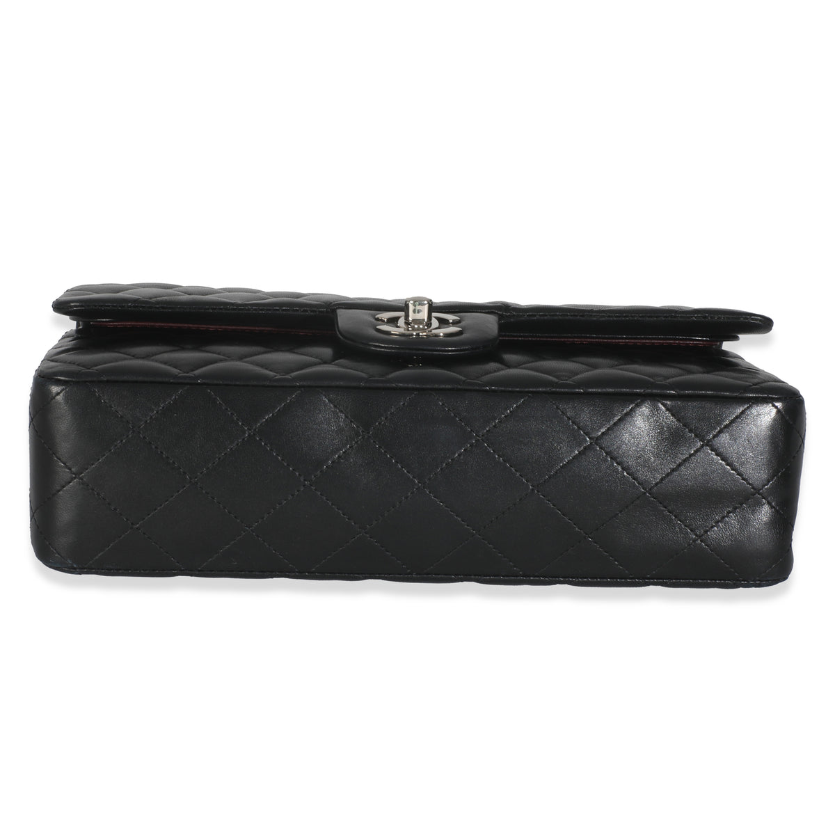 Black Quilted Lambskin Medium Classic Double Flap Bag