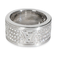 White Gold Diamond Les Gastons Large Ring