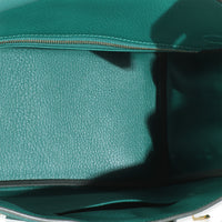 Malachite Togo Birkin 25 GHW