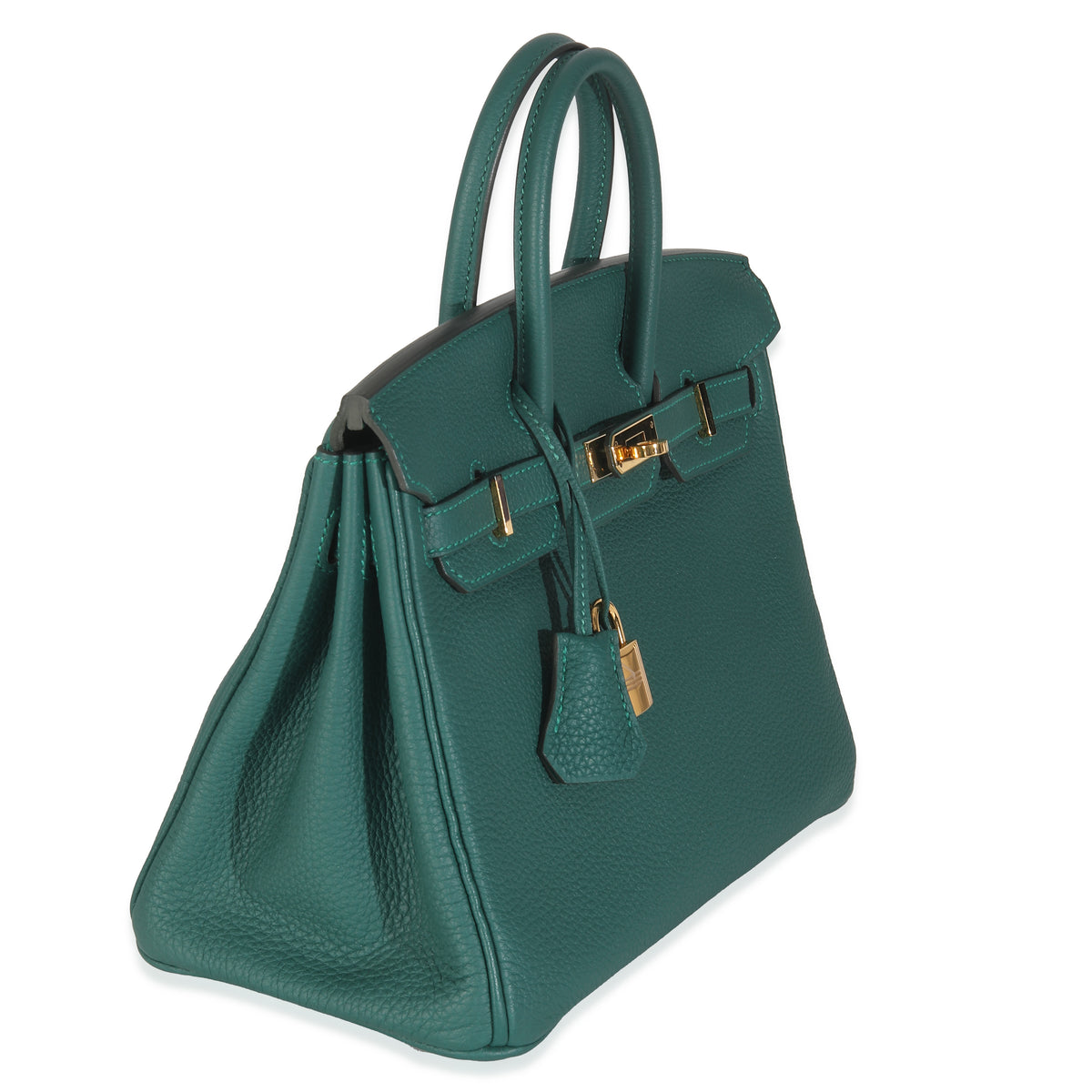 Malachite Togo Birkin 25 GHW